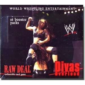    WWE Raw Deal Card Game Divas Overload Booster Box Toys & Games