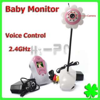   Night Vision Two IR Cameras Wireless Video Baby Monitor A/V out  