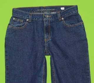Arizona sz 16 x 30 Womens Blue Jeans Denim Pants HD60  