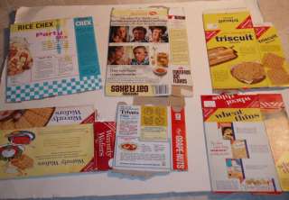1960s Cereal Box Collection Kelloggs GM Nabisco Post etc  