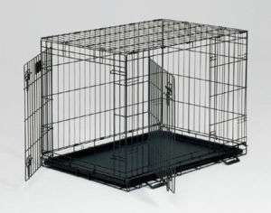 MIDWEST LIFE STAGES DOUBLE DOOR DOG CRATE 48 1648 NEW  