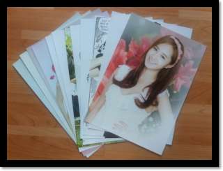 Girls Generation SNSD Yuri Collection posters 12pcs  