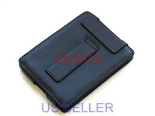 Black Leather Case Cover stand for Sony PRS 350 Reader  