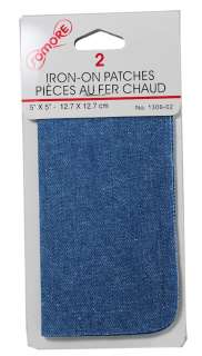 Iron On Patches Light Blue Denim Jean Repair #1306 02 062532130624 
