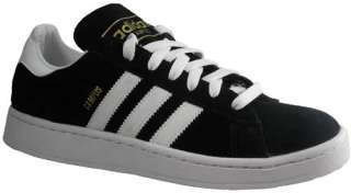 New Adidas Campus II Men Shoes US 7 EU 40 Black / White  