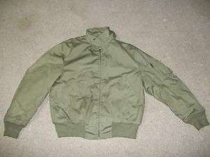 jacket flyers high temp cold weather size large long  