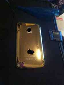 Housing Sim tray for iPhone 3G/S CHROME GOLD 16GB US  