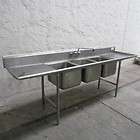 used 3 compartment sink  