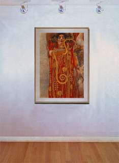 Medicine (Hygieia) BIG Gustav Klimt Art Deco Print  