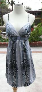 NWT WINDSOR Gray / Silver Juniors Prom Day Dress 7  