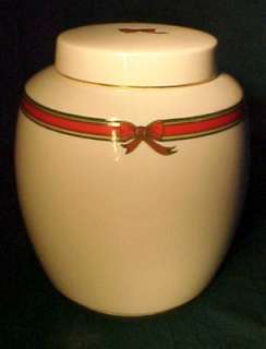 ROYAL DOULTON china RIBBON TC1171 Medium Ginger Jar  