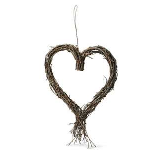 Hanging natural twig heart   GISELA GRAHAM   Selfridges  Shop Online