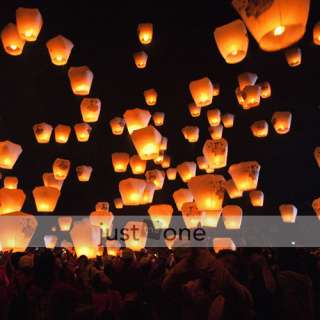 5x Skylaternen Himmelslaternen Skyballons Fluglaternen  