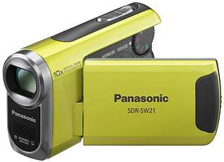 Panasonic SDR SW21 EG G SD Camcorder 2,7 Zoll limone  