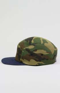 Entree Entree LS Camo 5 Panel Navy Blue Brim  Karmaloop   Global 