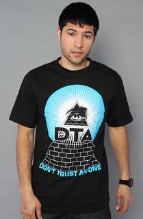 DTA The Annuit Coeptis Tee in Black  Karmaloop   Global Concrete 