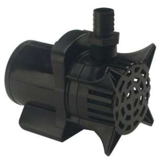 600 GPH Submersible Pond and Waterfall Pump