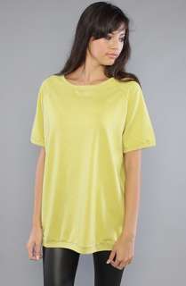 Cheap Monday The Tyzonee Tee in Lime Melange  Karmaloop   Global 