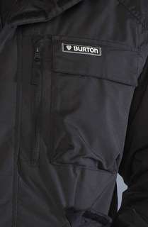 Burton The Such A Deal Jacket in True Black  Karmaloop   Global 