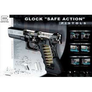 Glock Safe Action Pistol Plakat Movie Poster (27 x 40 Inches   69cm 