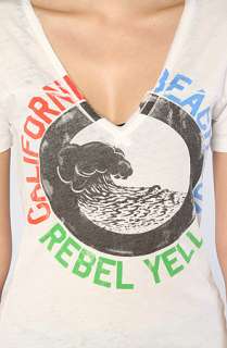 Rebel Yell The CA Beach Bum Football Tee  Karmaloop   Global 
