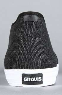 Gravis The Quarters Sneaker in Black  Karmaloop   Global Concrete 