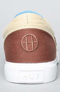 HUF The Genuine Sneaker in Bison Khaki  Karmaloop   Global 