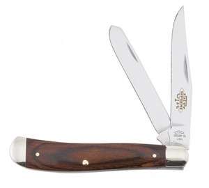 Utica Cutlery Co. Adirondack Wood Mini Trapper Knife Made in the USA 
