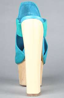 Jeffrey Campbell The Pamela Shoe in Blue  Karmaloop   Global 