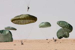 Army Parartoopers 82nd Airborne Al Asad Airbase Iraq  