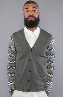 February Fourth The Native Cardigan in Gray  Karmaloop   Global 