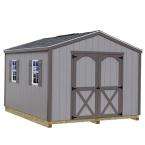   10 ft. x 12 ft. Wood Storage Shed Kit with Floor including 4x4 Runners