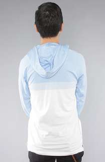 RVCA The Rooky Hoody Henley in Even Blue  Karmaloop   Global 