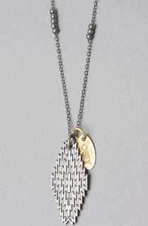 Obey The Indian Summer Necklace in Silver Oxide  Karmaloop 