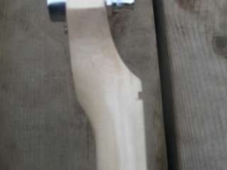 CUSTOM NITROCELLULOSE FAT CANADIAN MAPLE STRAT NECK FOR FENDER PROJECT 