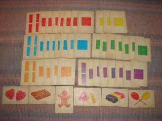 Vintage CANDY LAND ~ 48~ Game Cards  