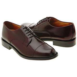 Mens Bostonian Andover Burgundy Leather Shoes 