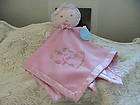 Carters Pink Baby Girl Doll Security Blanket NEW