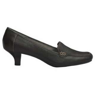 Womens Aerosoles Magical Power Black Leather Shoes 