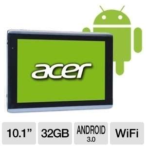 Acer Iconia A500 32SSD/Android 3.0/10 Tab w/ Case 