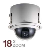 CPTech/LevelOne FCS 4300 IP Dome Camera   PTZ, 18x Optical, 12x 