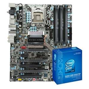 EVGA X58 SLI Motherboard & Intel Core i7 920 Processor w/ Fan Bundle 