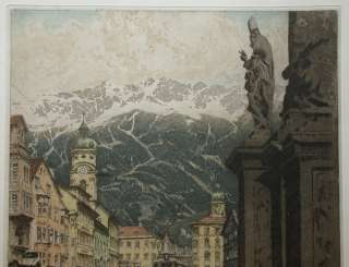 EIDENBERGER, Josef (1899 1991)   Innsbruck.  