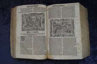 KATHOLISCHE BIBEL HOLZSCHNITTE VIRGIL SOLIS 1571 #A225S  