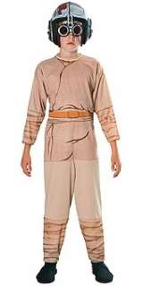   Wars Episode 1 Anakin Skywalker Podracer Costume Outfit W/ Mask  