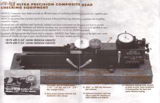 Vari Roll Model C 2 Gear Tester Checker  
