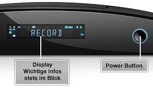 Fantec R2700 Media Recorder (8,9 cm (3,5 Zoll), HDMI, 1080P, MKV H.264 