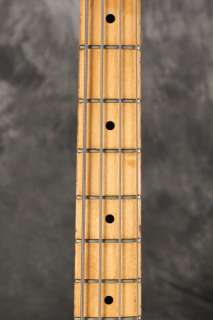 original 1972 Fender TELECASTER Tele Bass CANDY APPLE RED  