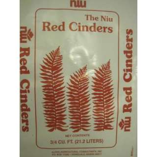 Niu 0.75 Cu. Ft. Red Cinders 658513  