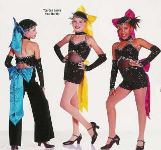DANCING DIVA Chicago Showgirl Jazz Dance Shorts Costume  